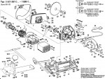 Bosch 0 601 555 042 Circular hand saw 240 V / GB Spare Parts